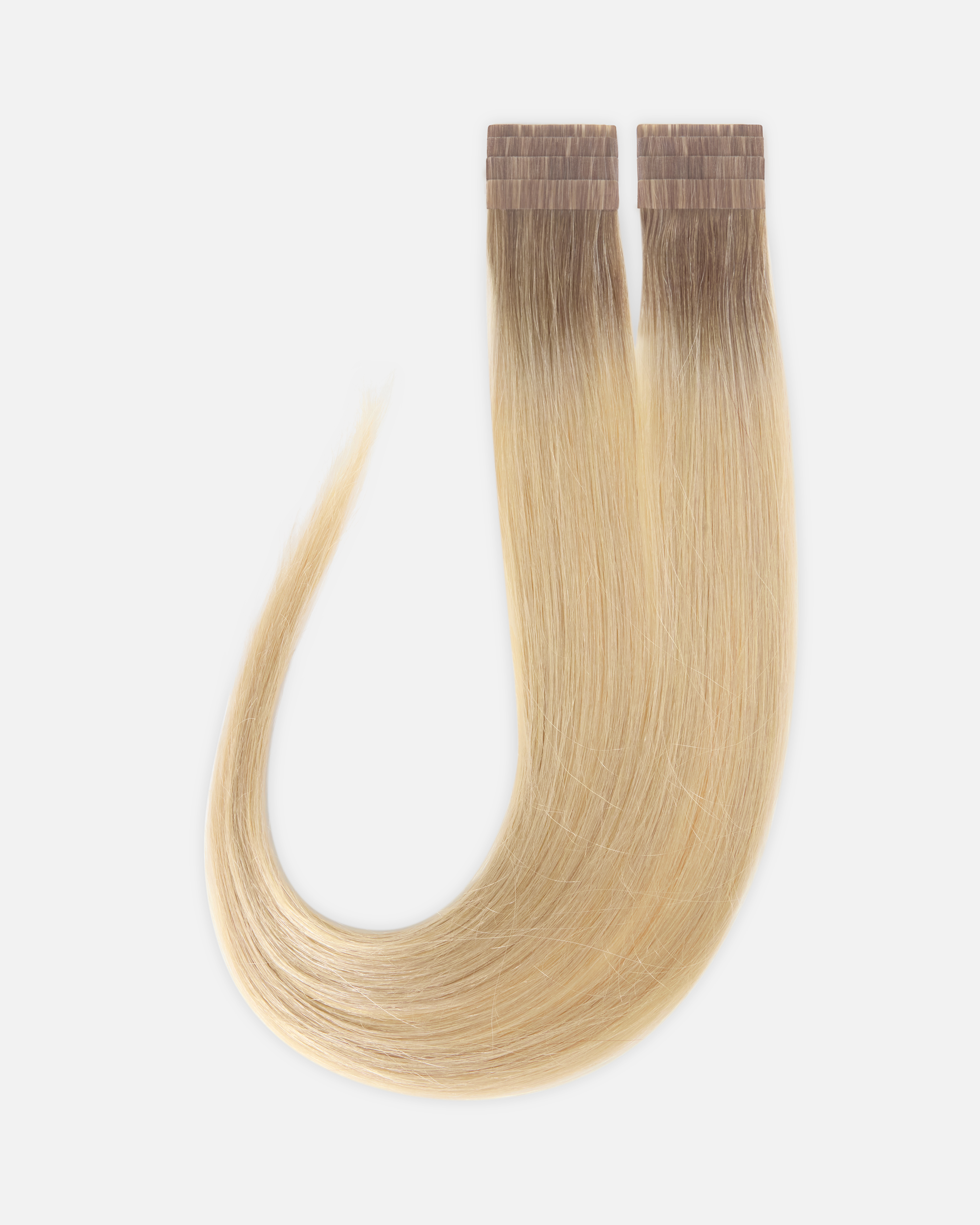 Rapunzel of Sweden - Premium Tape Extensions 50 cm  | Naturligt Blont Löshår