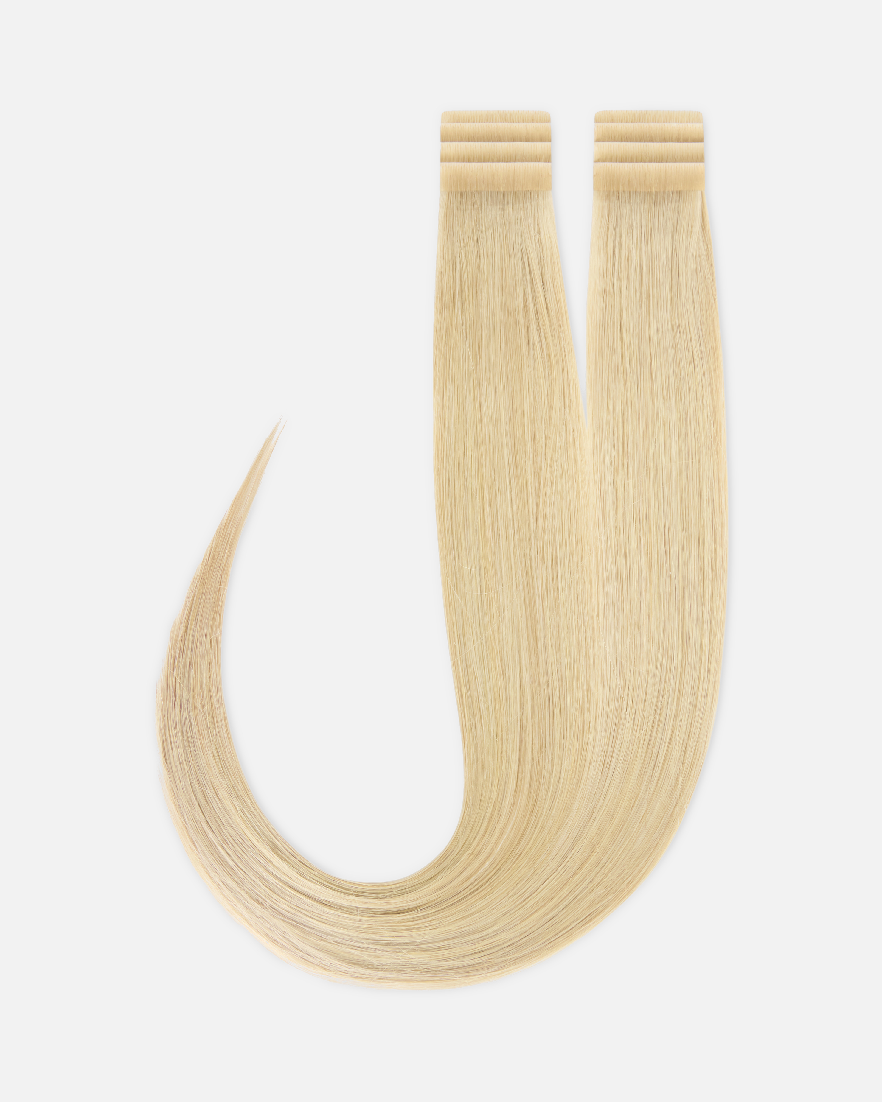 Rapunzel of Sweden - Premium Tape Extensions 50 cm  | Naturligt Blont Löshår