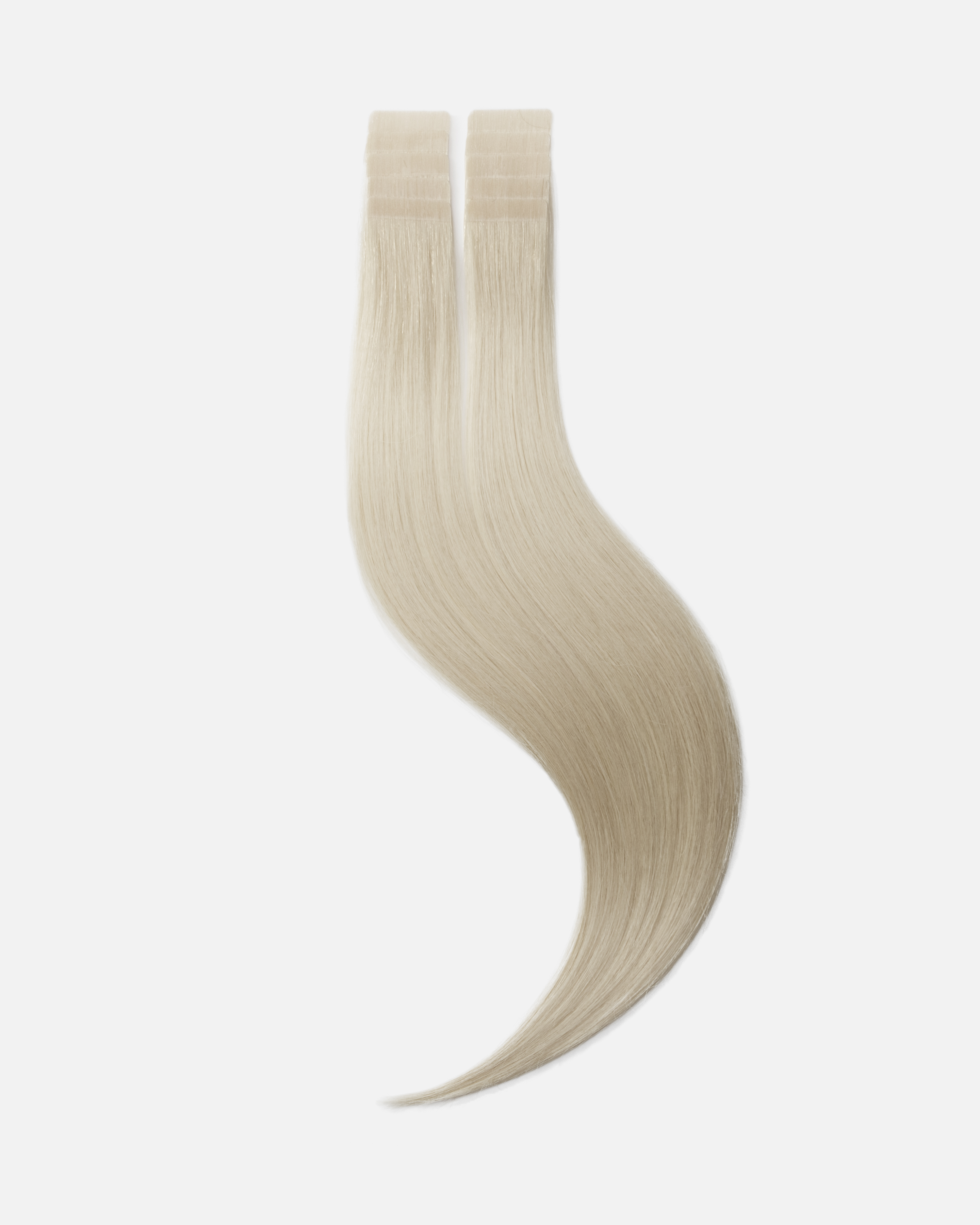 Rapunzel of Sweden - Ultra Tape Extensions 50 cm  | Naturligt Grått Löshår