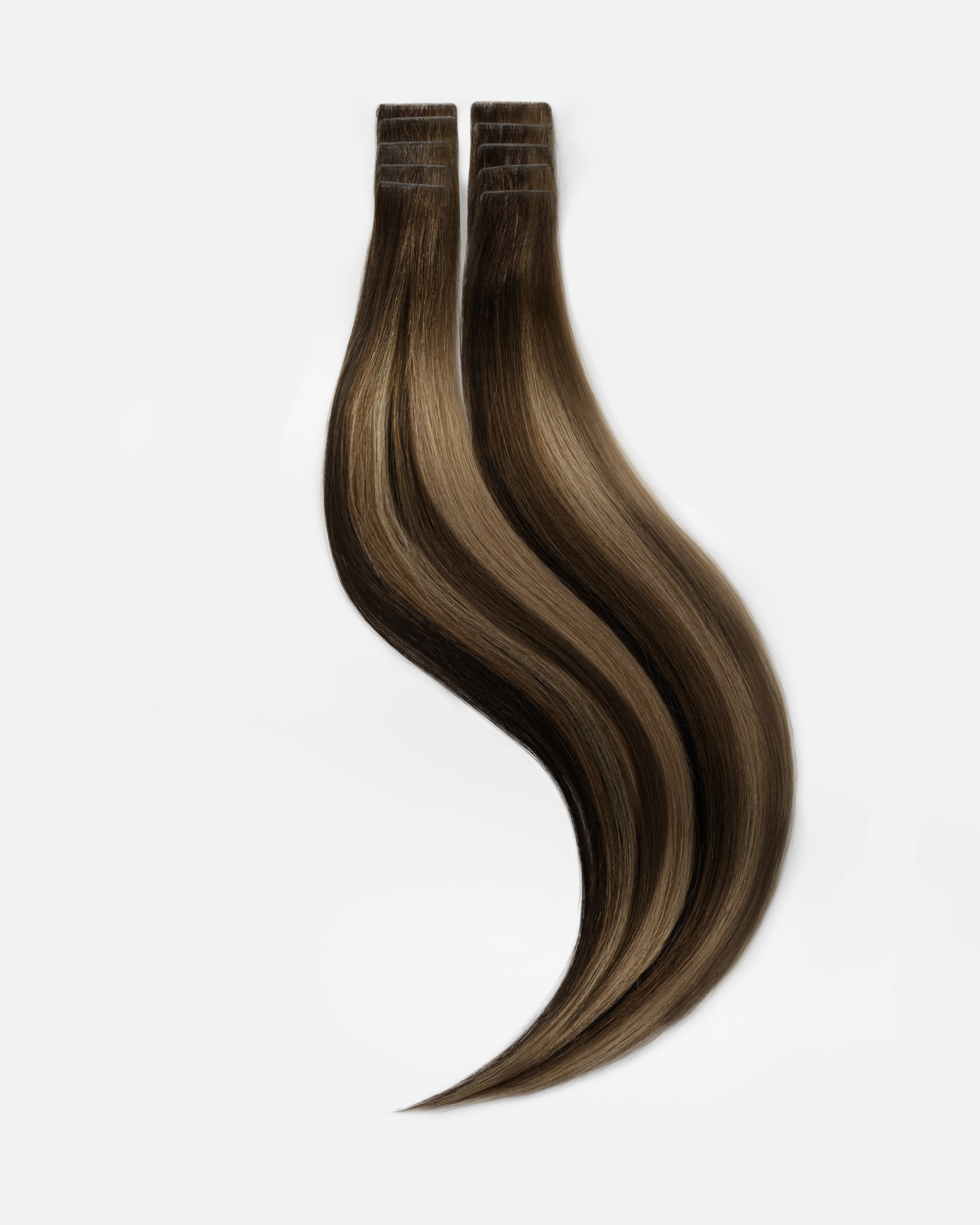 Rapunzel of Sweden - Ultra Tape Extensions 50 cm  | Naturligt Brunt Löshår