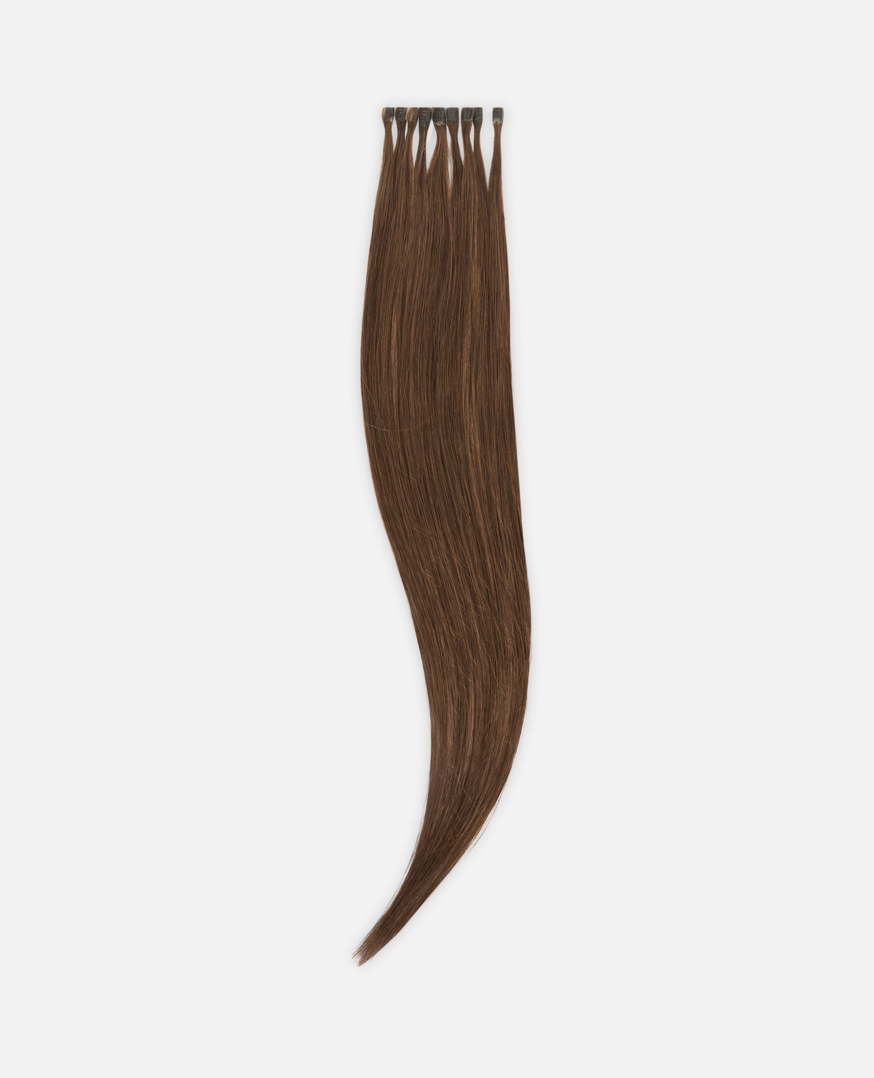 Rapunzel of Sweden - Premium Keratin Extensions 50 cm  | Naturligt Brunt Löshår