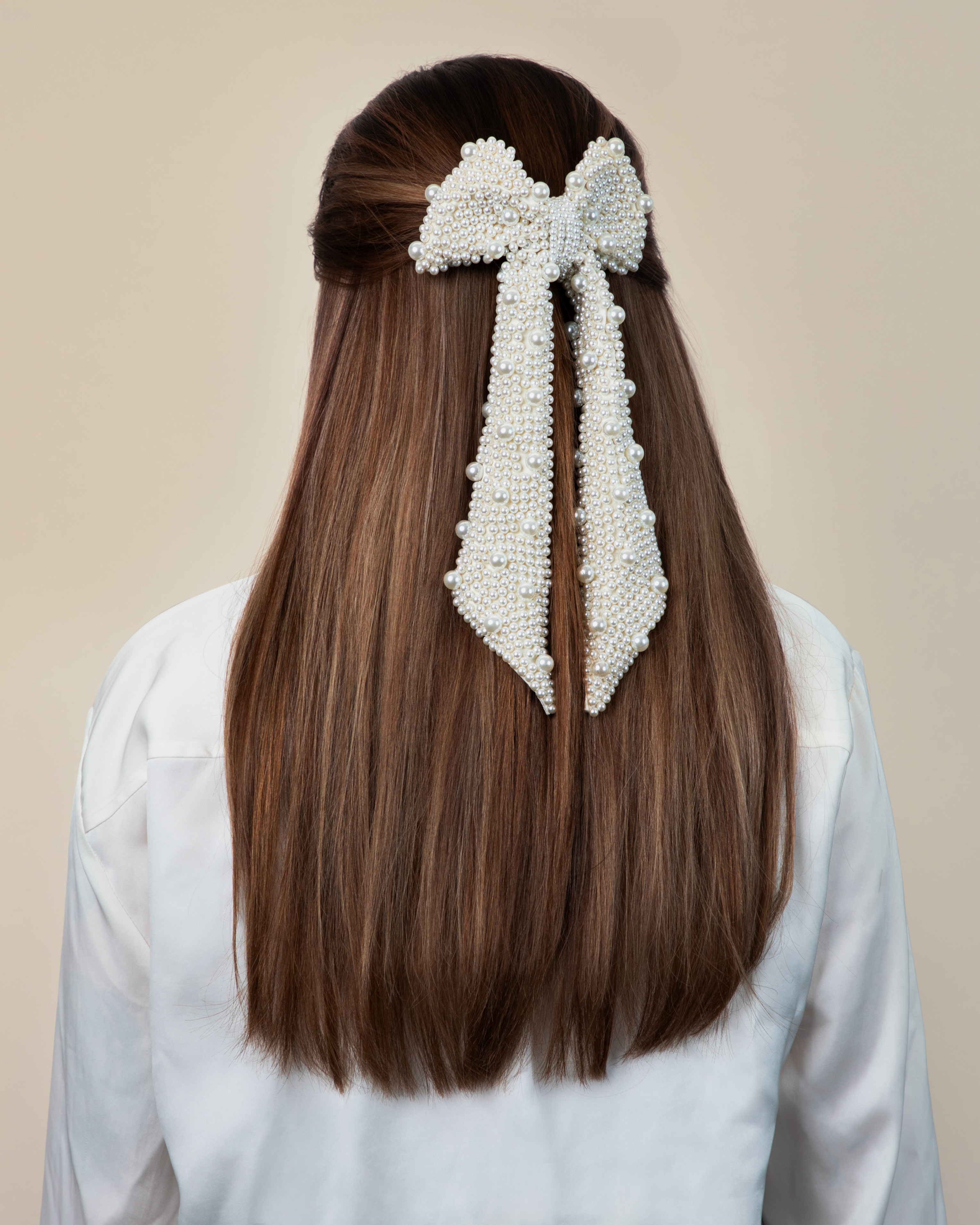 Rapunzel of Sweden - Pearl Bow Hair Clip