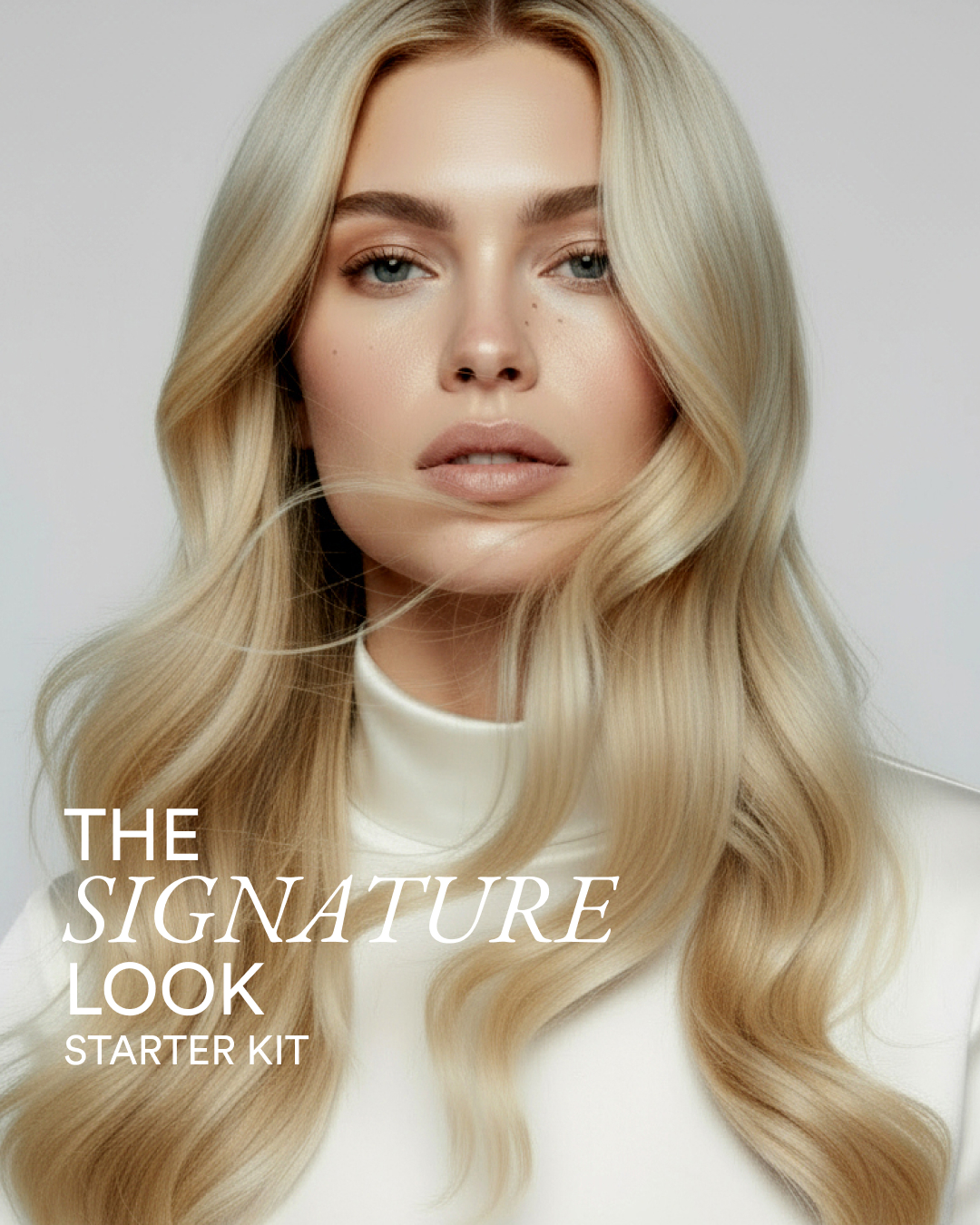 The Signature Look Starter Kit 50 cm Chocolate brown